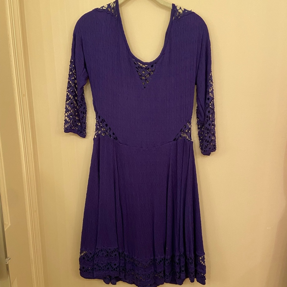 Free People Cut-Out Dress